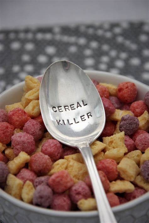 Cereal Killer Spoon Cereal Spoon Funny Spoon Gift for | Etsy