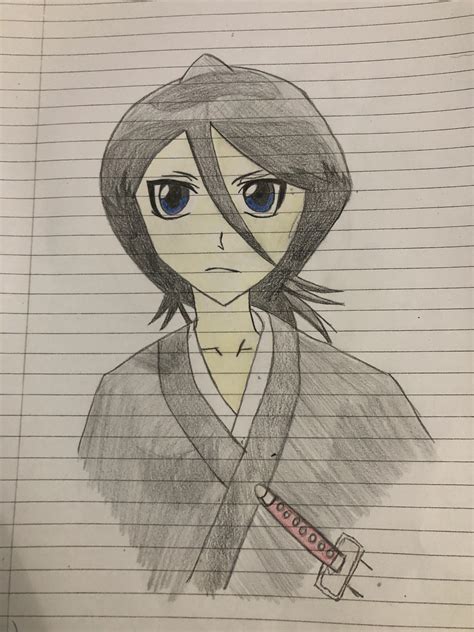 Fan art of Rukia by me 🙂 : bleach