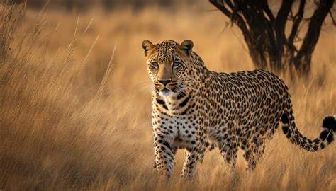 How do leopards use their spots for camouflage in their environment?