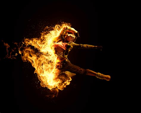 Gif Animated Fire 2 Photoshop Action :: Behance