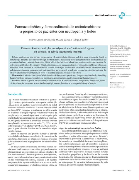 SOLUTION: Farmacocinetica y farmacodinamia de antimicrobianos pdf - Studypool