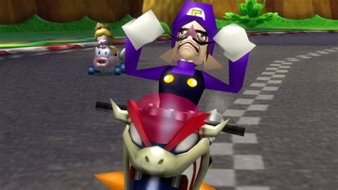 Classic Waluigi in Mario Kart Wii - YouTube