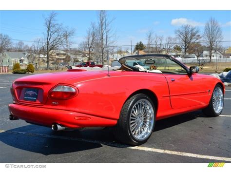 1999 Phoenix Red Jaguar XK XK8 Convertible #91851593 Photo #7 ...