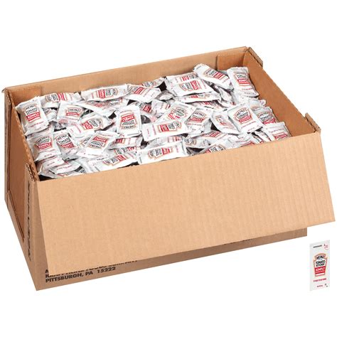 SIMPLY HEINZ Single Serve Ketchup, 9 gr. Packets (Pack of 1000) - Walmart.com - Walmart.com