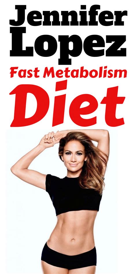 Jennifer Lopez’s Fast Metabolism Diet: Lose up to 10 Pounds in 28 Days ...