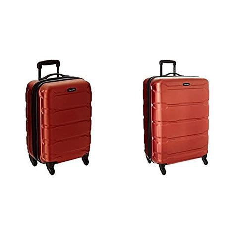 Samsonite Omni Pc Hardside Spinner Set (20"/28"), Burnt Orange | Lyst