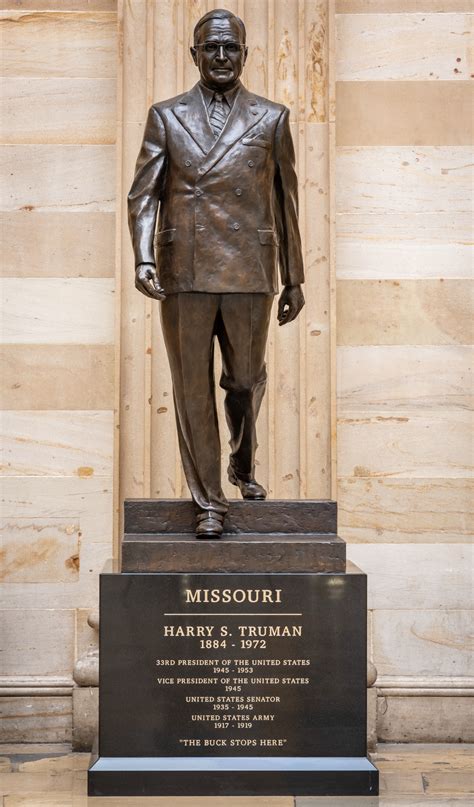 Harry S. Truman Statue, U.S. Capitol for Missouri | AOC