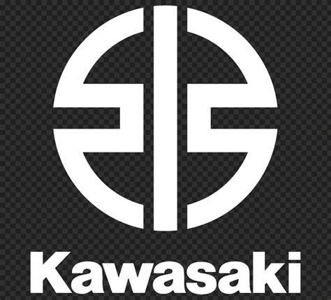 Kawasaki Motorcycle White Logo PNG Image | Citypng