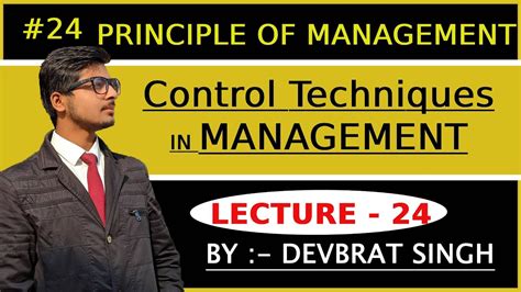 Types of Control method in Management. Various Control techniques. #BBA ...