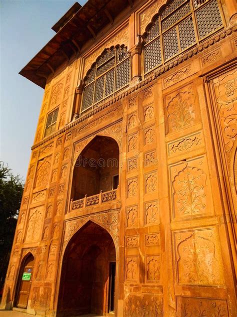 Colourful Old Architecture Inside Red Fort in Delhi India during Day ...