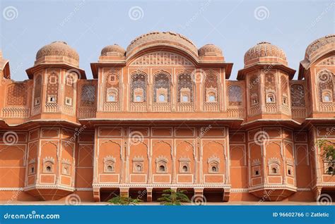 Detail of Traditional House in Jaipur Stock Photo - Image of house, destination: 96602766