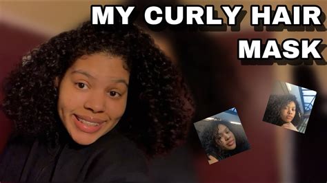 MY CURLY HAIR MASK - YouTube