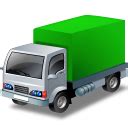 Lorry Green Icon - Vista Transport Icons 3 - SoftIcons.com