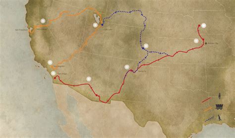 Interactive Map: Mormon Battalion Trails