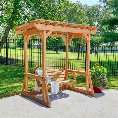 Callahan Pergola Swing – Backyard Discovery