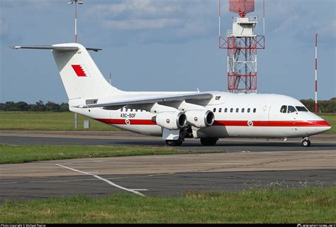 A9C-BDF Bahrain Defence Force BAE Systems Avro RJ85 Photo by Michael Pearce | ID 1460438 ...