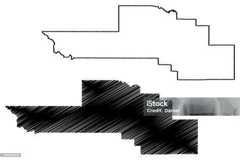 Pondera County Montana Map Vector Illustration Scribble Sketch Pondera Map Stock Illustration ...