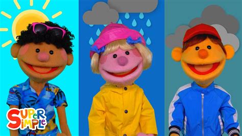 How's The Weather? | ft. the Super Simple Puppets | Super Simple Songs ...