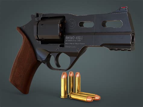 Chiappa Rhino 40DS - Game Ready Model 3D - TurboSquid 1747627