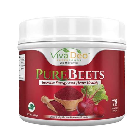 PureBeets | 100% Organic Pure Beet Root Powder | Best Value Beetroot Nitric Oxide Supplement ...