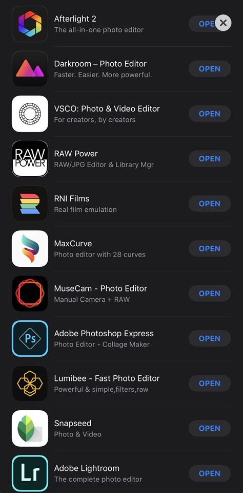 Best Photo Editing Apps on iPhone - Photonify Photographers Marketplace