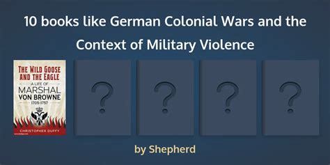 100 handpicked books like German Colonial Wars and the Context of Military Violence (picked by fans)