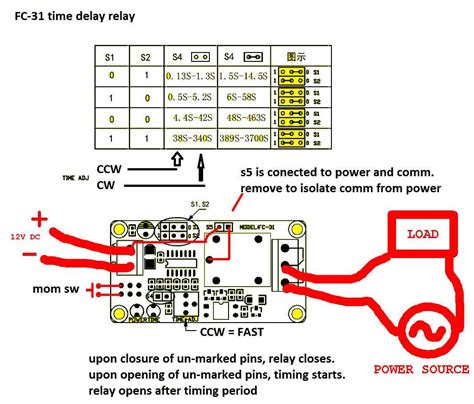 Time Delay Switch Wiring Diagram | Wiring Diagram - Time Delay Relay ...