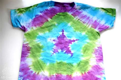 Star Tie Dye Template - Free Download - AB Crafty