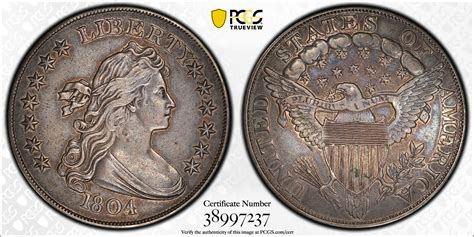 1804 Draped Bust Dollar Snags $1.44 Million At Coin Auction