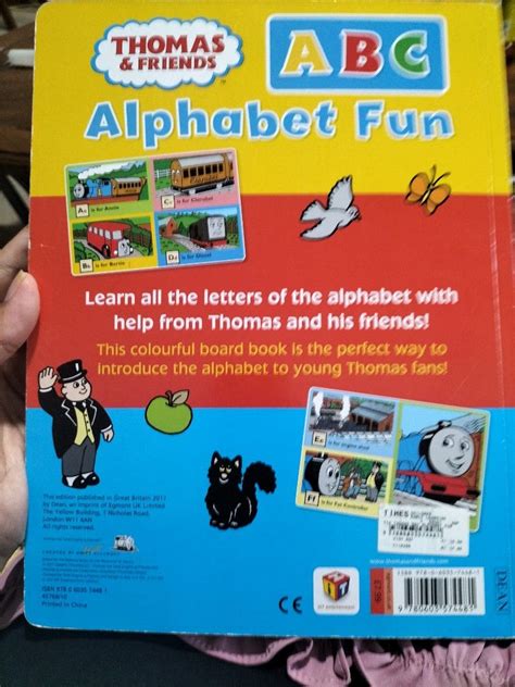 Children Books Thomas & friends ABC alphabet fun big board book ...