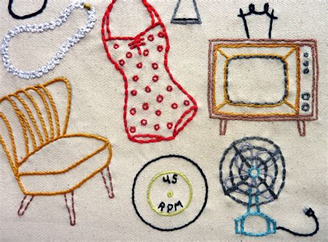 Vintage Shop Hand Embroidery Pattern by thestoryofkat on Etsy