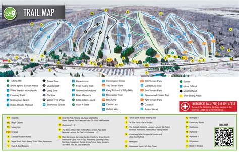 Peek'n Peak Trail Map | OnTheSnow