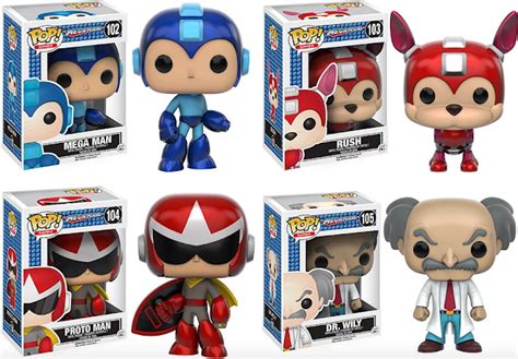 Rockman Corner: Mega Man Funko Pop! Figures Revealed