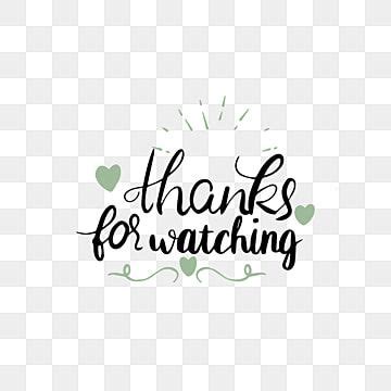 Hand Drawn Cartoon Love Thank You Watch Font, Love, Watch, Line PNG and Vector with Transparent ...