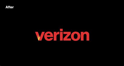 Verizon Brand Logo After Black | Verizon Media Resources