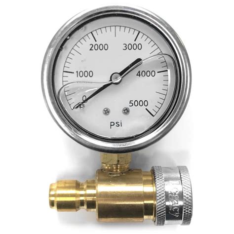 Pressure Gauge 5000 PSI Cold Water (8.712-208.0)