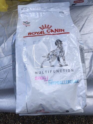 Royal Canin Multifunction Renal Hypoallergenic 4kg Dod Food Dry | eBay