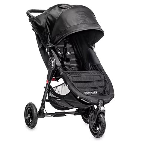 Baby Jogger® City Mini® GT Single Stroller in Black/Black | buybuy BABY