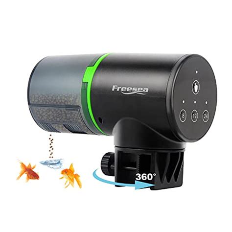 FREESEA Aquarium Automatic Fish Feeder: Vacation Timer Feeder for Fish ...