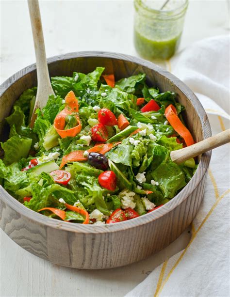 Big Italian Salad with Homemade Italian Dressing - Once Upon a Chef