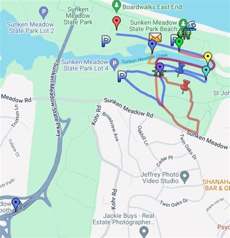 Sunken Meadow State Park Map - Maping Resources