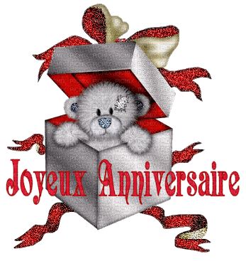 joyeux anniversaire, fete - GIF animé gratuit - PicMix