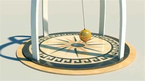 Foucault's pendulum Animation - YouTube