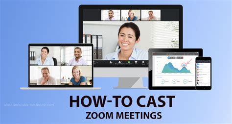 How to cast Zoom meetings to Chromecast - GChromecast Hub