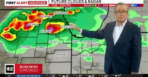 Severe weather to cover Chicago area Tuesday - CBS Chicago