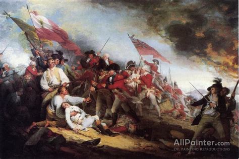 John Trumbull The Death Of General Warren At The Battle Of Bunker's ...