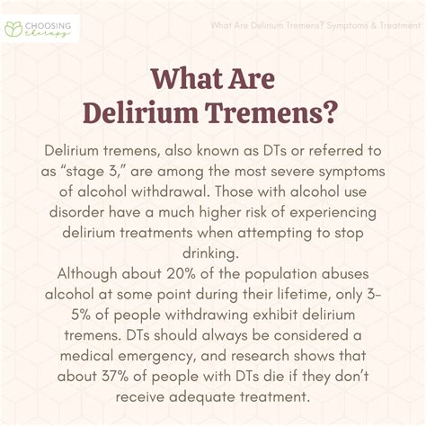 Delirium Tremens Disease