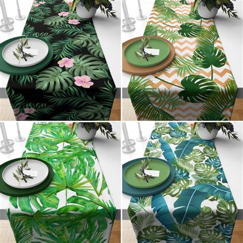 Leaf Table Runner - Etsy