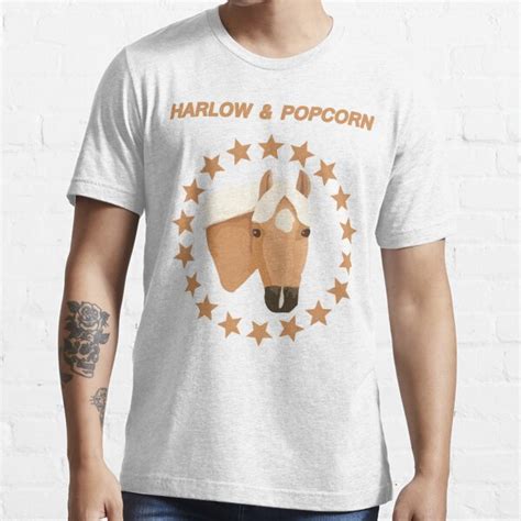 "Harlow And Popcorn Merch Popcorn The Pony" T-shirt for Sale by ...