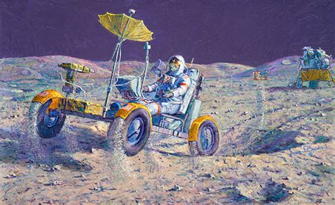 Art Country Canada - ALAN BEAN Lunar Grand Prix Limited Edition Giclee Canvas